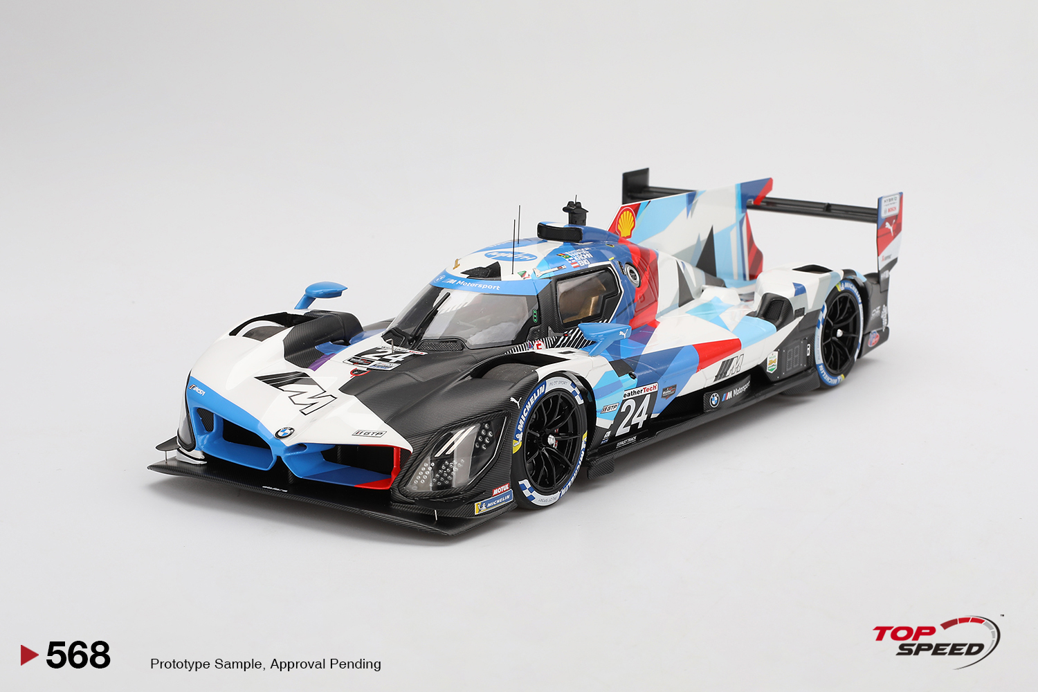 2024 BMW M Hybrid V8 GTP IMSA Daytona, Eng/Krohn/Vanthoor/Farfus